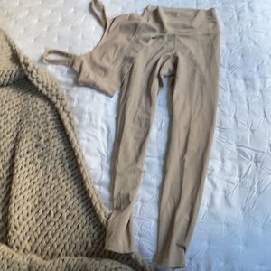 Beach riot ribbed activewear set